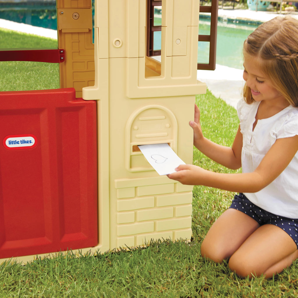 Tan Playhouse with Working Door, Windows, and Shutters K603546