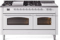 White Dual Fuel Natural Gas Range F749221