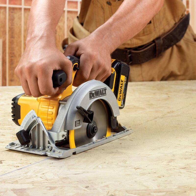 20V MAX Cordless 6-1/2 in. Circular Saw with Battery and Charger Y948005