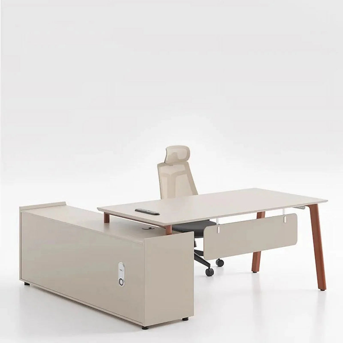 Black Adjustable Height Desk O86969