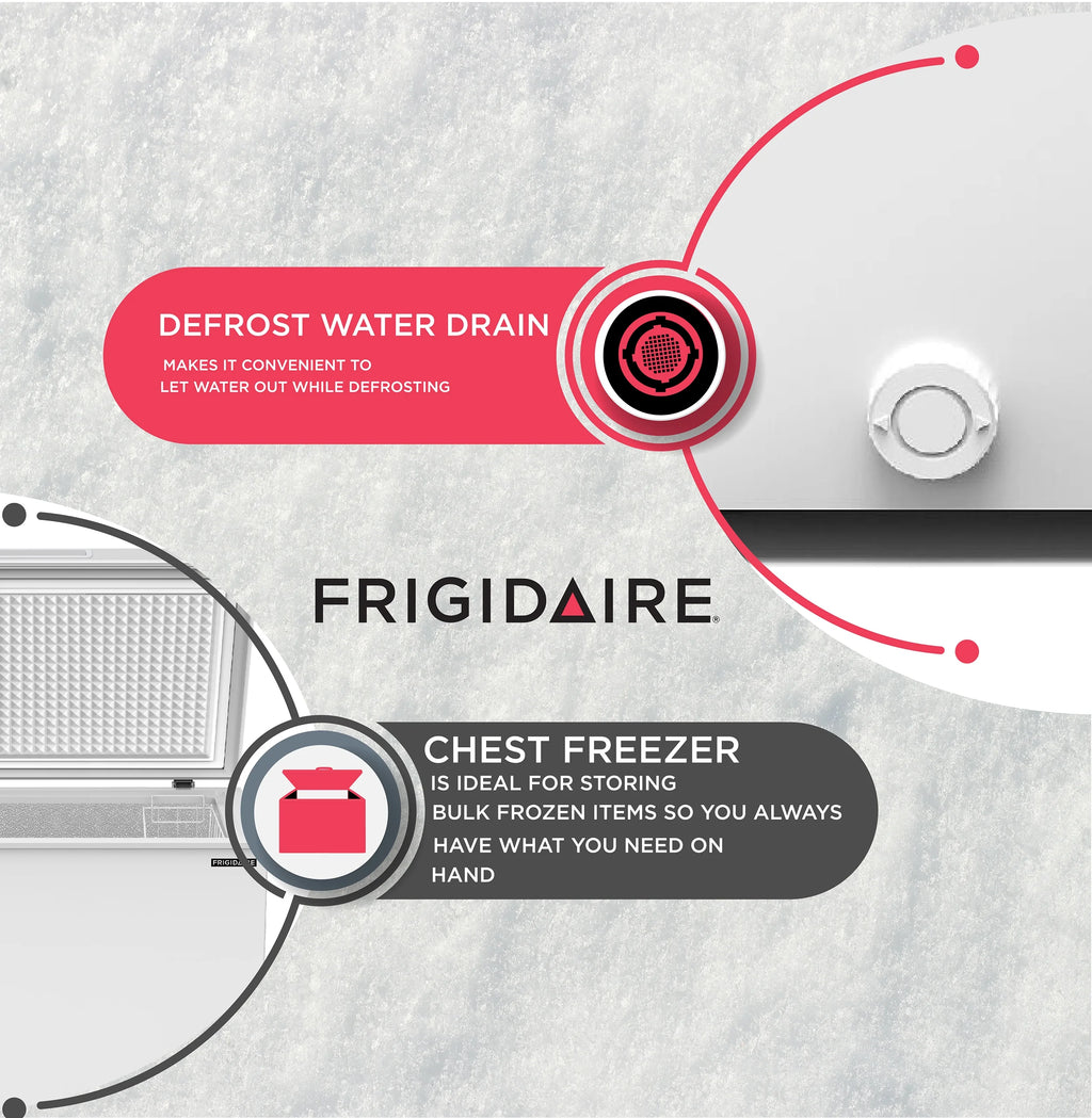 7.0 Cu. ft. White Chest Freezer N238130