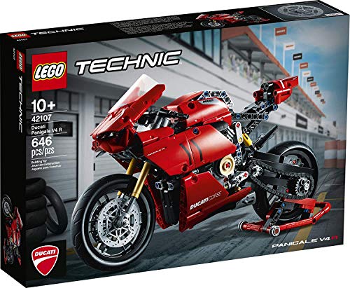 Motorcycle Building Set with Gearbox and Working Suspension B14746