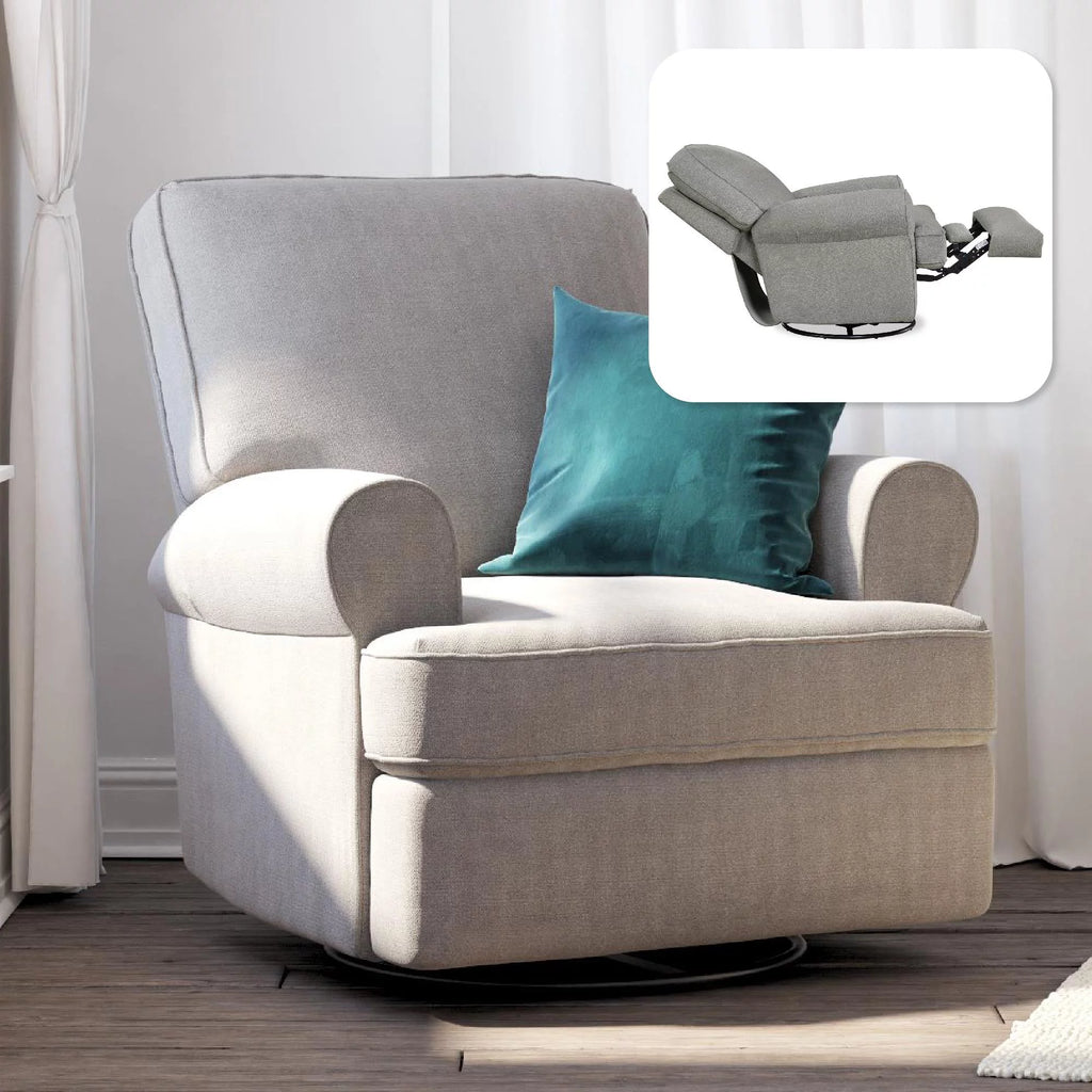 Gray Swivel Glider Recliner Chair E171041