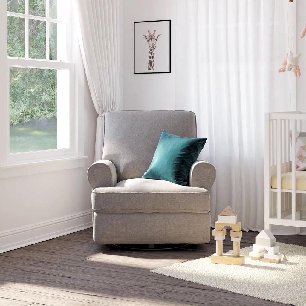 Gray Swivel Glider Recliner Chair E171041