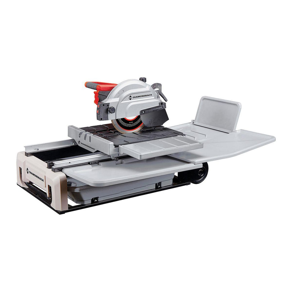 15 Amp 10 in. Wet Tile Saw with Sliding Table M390895