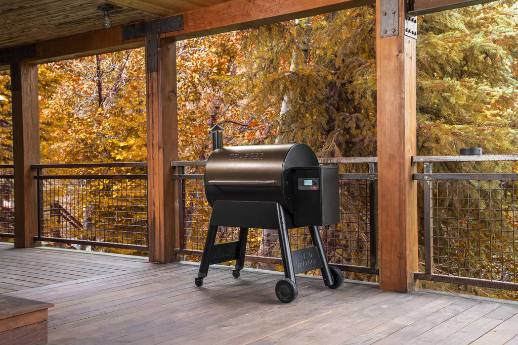 Black Wood Pellet Grill and Smoker O914257