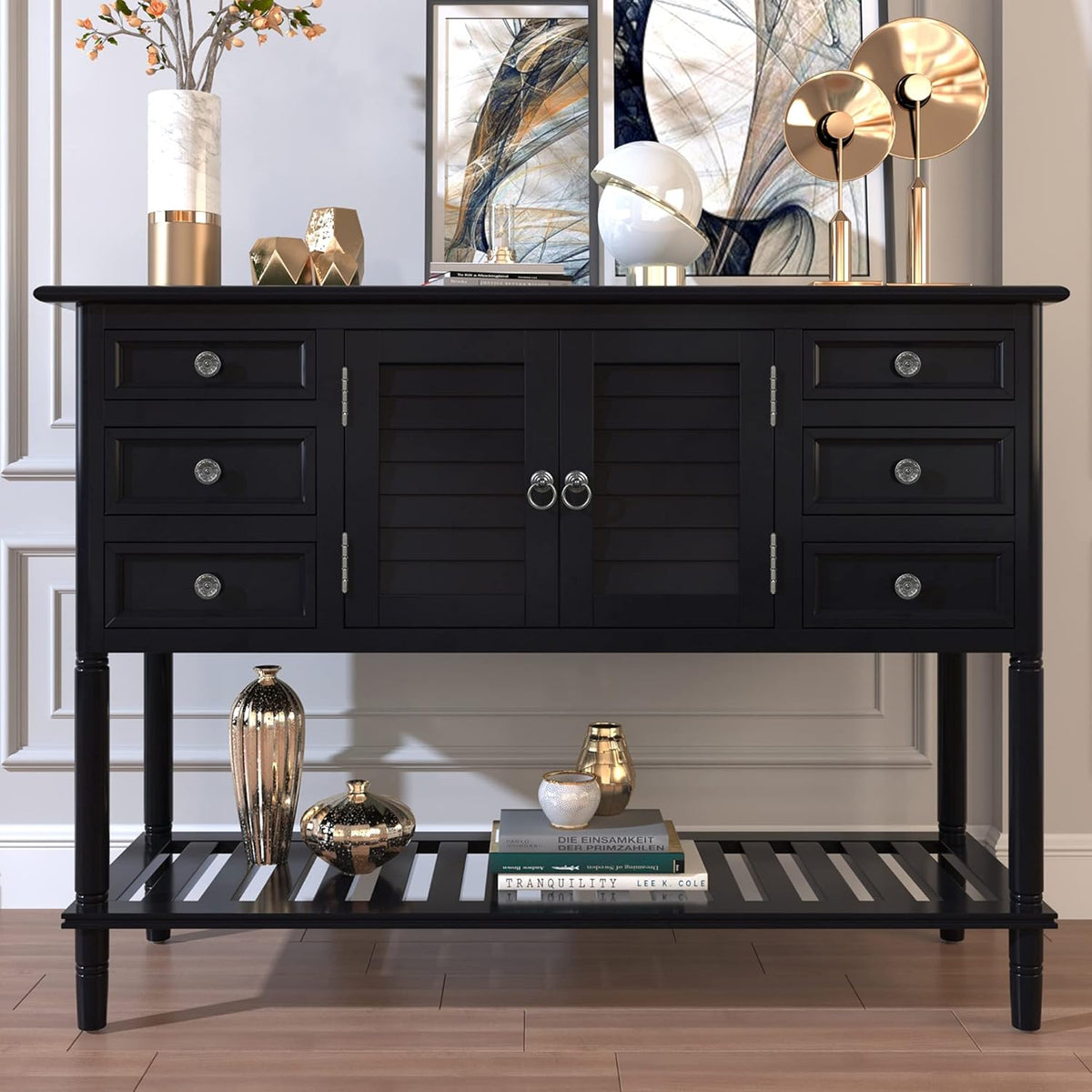 Light Green MDF Sideboard Console Table F502652