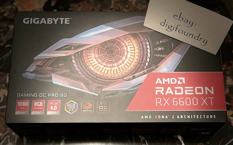 Radeon RX 6600 XT 8GB Graphics Card P3415