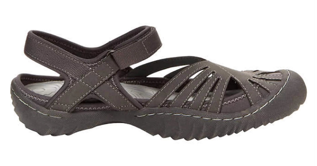 Charcoal Gray Walking Sandals W36579
