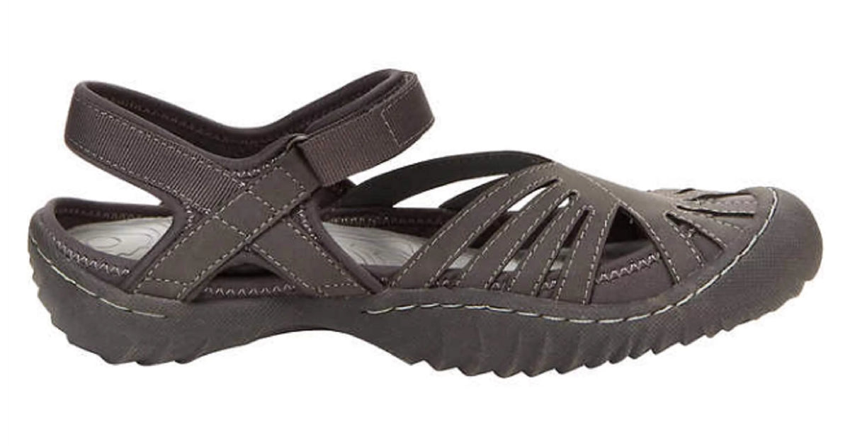 Charcoal Gray Walking Sandals W36579