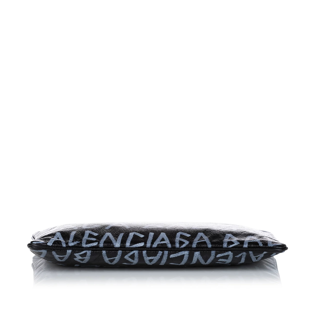 Black Calf Leather Clutch Bag W500928