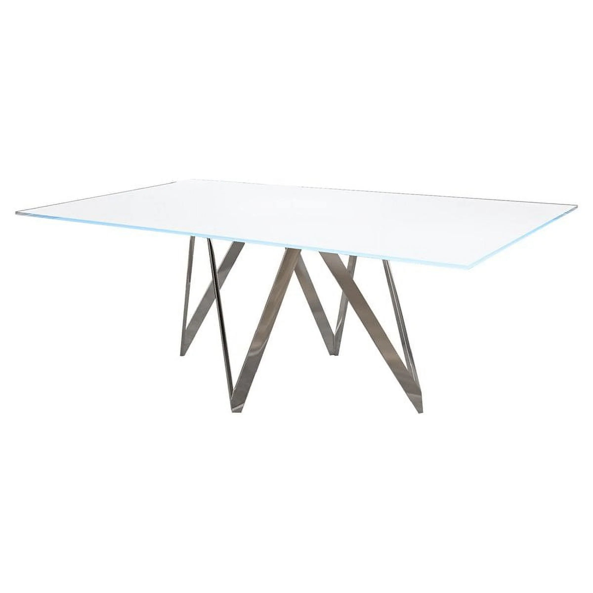5-Piece Dining Table Set with 4 Faux Leather Chairs P169219