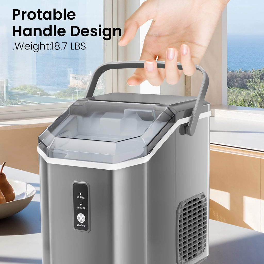 Portable Countertop Nugget Ice Maker 34lbs/24H V7493