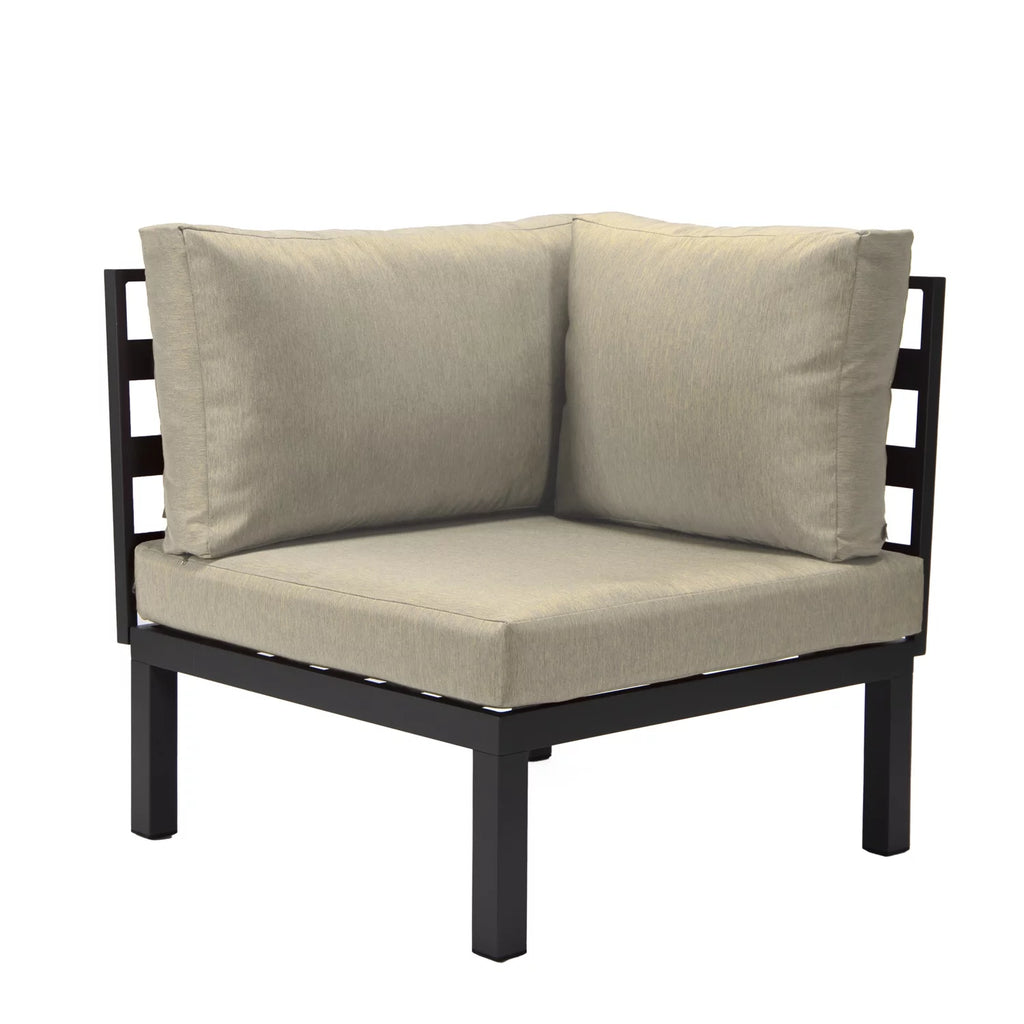 6-Piece Aluminum Patio Conversation Set With Cushions W9582