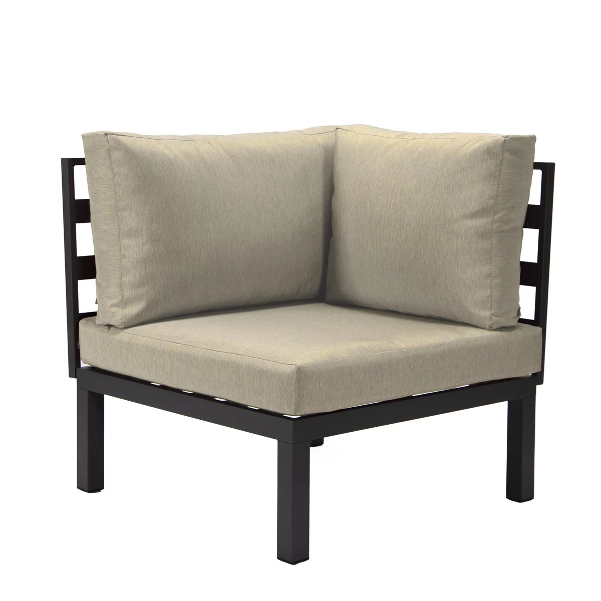 6-Piece Aluminum Patio Conversation Set With Cushions W9582