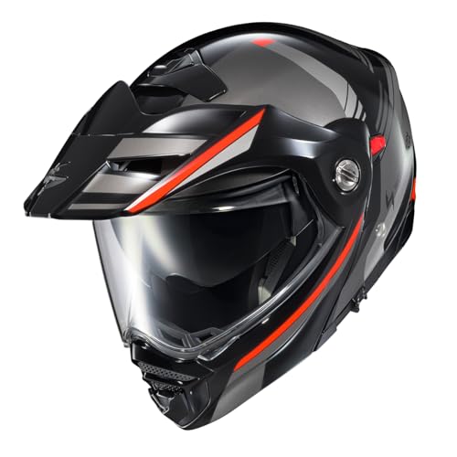 Modular Motorcycle Helmet with Speaker Pockets DOT ECE Approved Large S48690