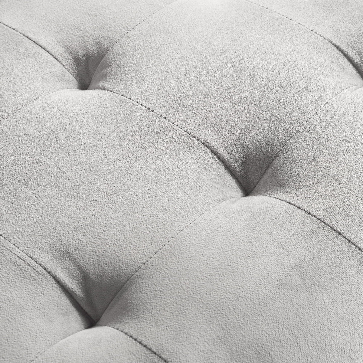 Grey Velvet Loveseat V1432
