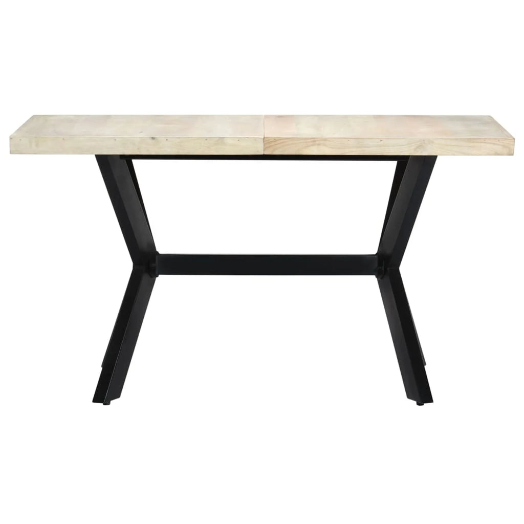 Solid Bleached Mango Wood Dining Table T22981