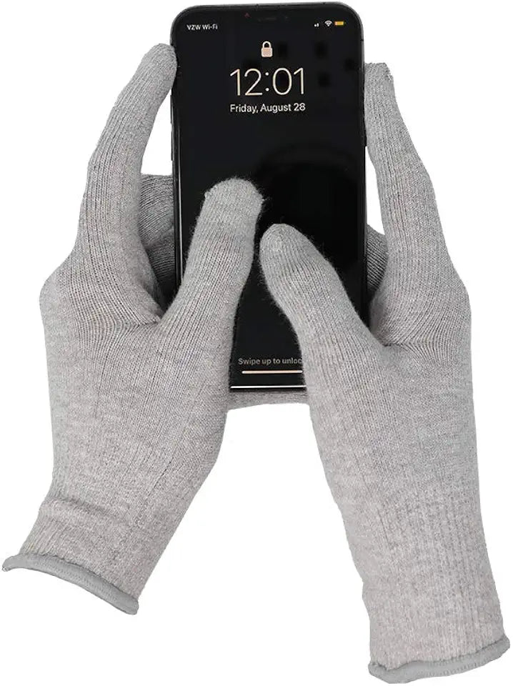 Touchscreen-Friendly Anti-Static EMF Protection Gloves Large Size O317620
