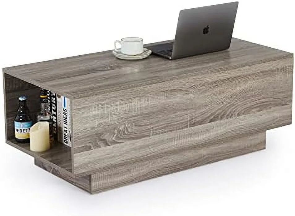 Lift Top Coffee Table with Hidden Storage J162