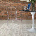 Clear Dining Side Chair J2736