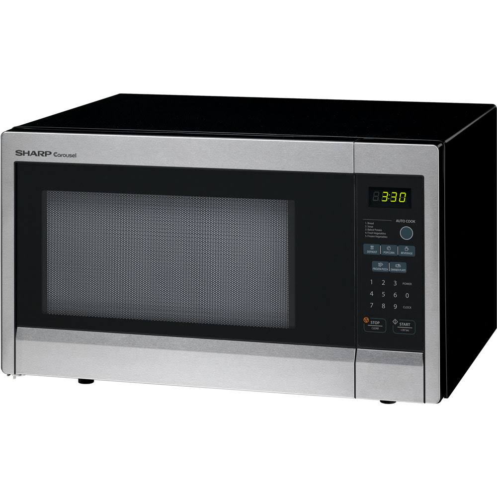 Countertop Microwave Oven 1.1 CU. FT. 1000W Stainless Steel M6663