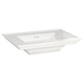 White Pedestal Bathroom Sink Z77286