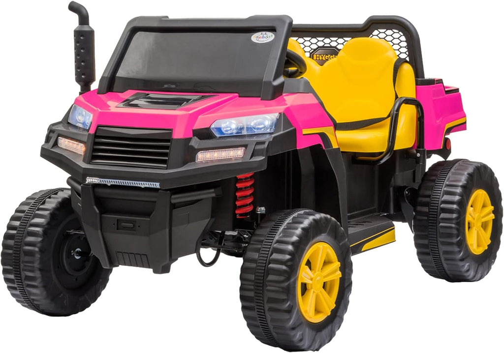 12V Battery Ride on Truck with Dump Bed and Trailer Z621