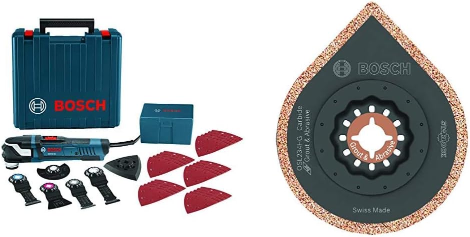 4.0 Amp Oscillating MultiTool Kit with 32 Accessories and Case L91394