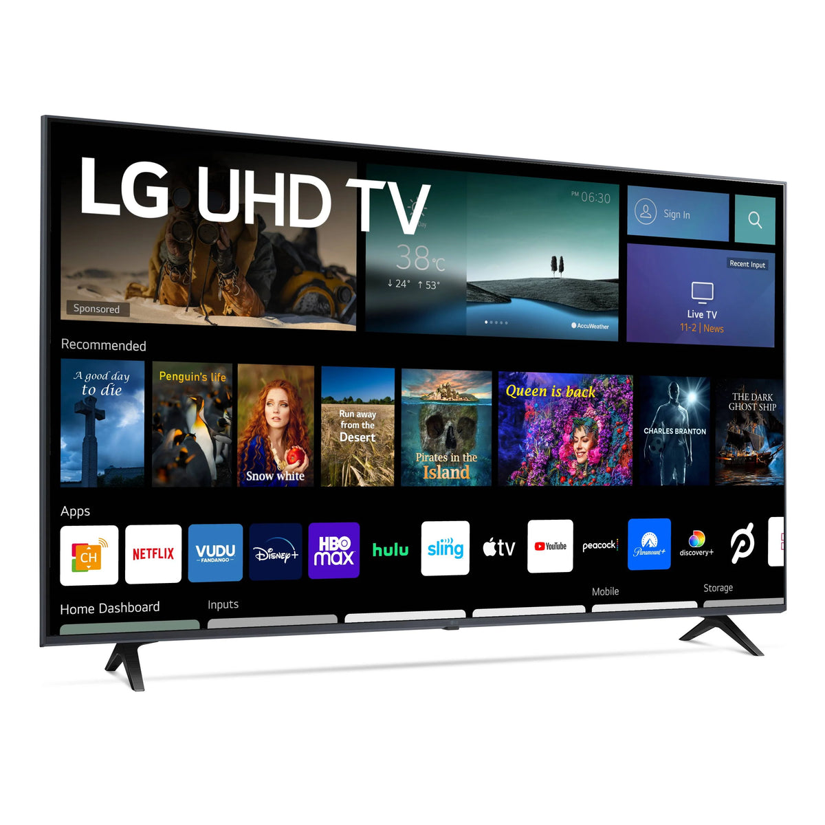 50 Class 4K UHD Smart TV O37242