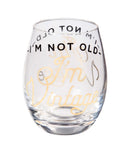 Stemless Wine Glass 17 oz J28854