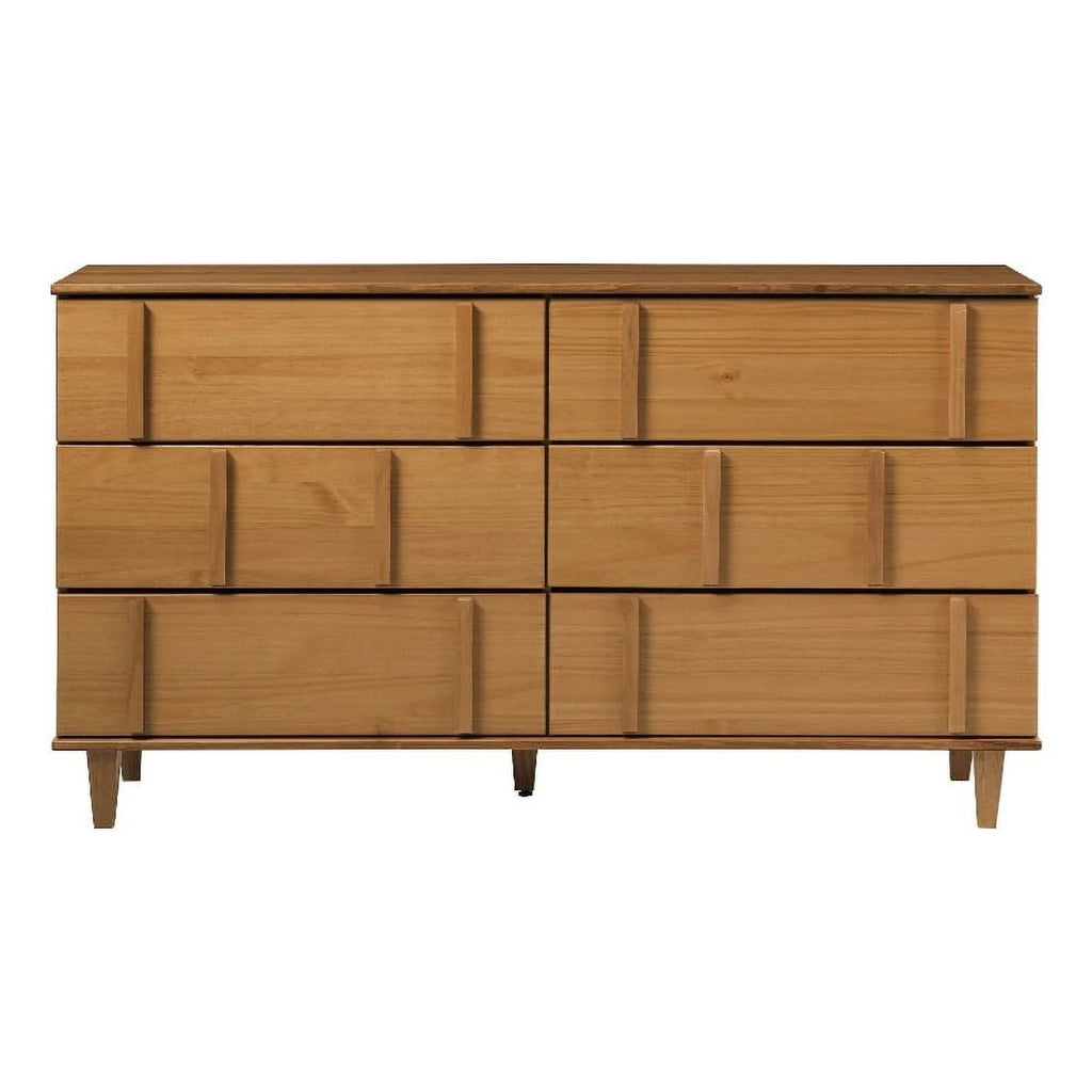 6 Drawer Solid Wood Dresser U452