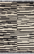 Cream Charcoal 9'2 x 13' Rug L797806