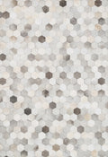 Grey 7'6 x 9'6 Rug Q18195