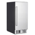 15 Inch Weather Proof Stainless Steel Beverage Refrigerator 110 Cans I784