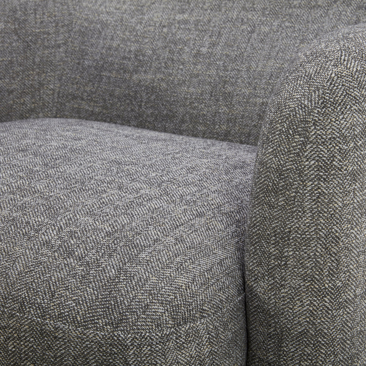 Swivel Accent Barrel Chair with Adjustable Backrest E8399