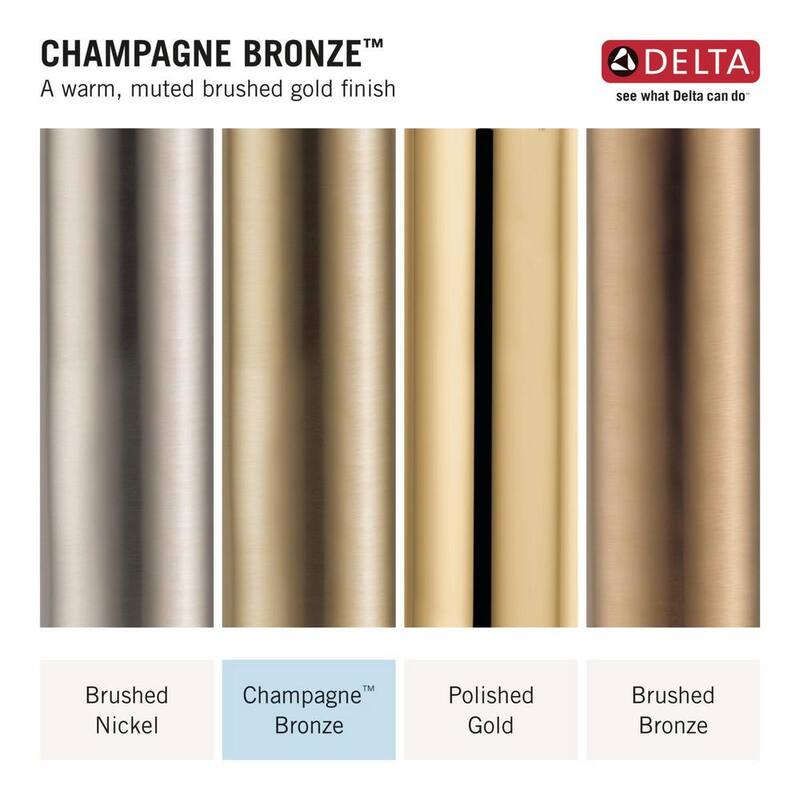Single-Handle 5-Spray Tub and Shower Faucet in Champagne Bronze T67156