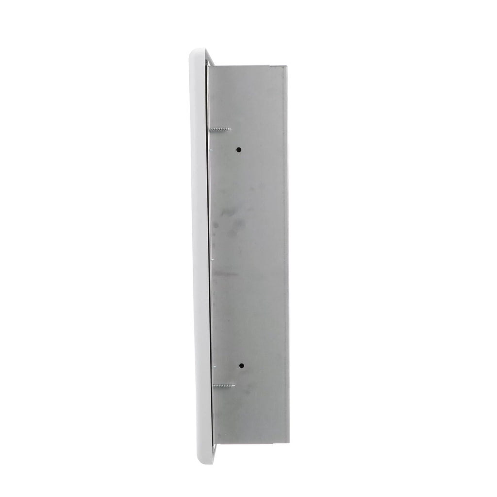 Large Fan Forced Electric Wall Heater 4000-Watt White X2956