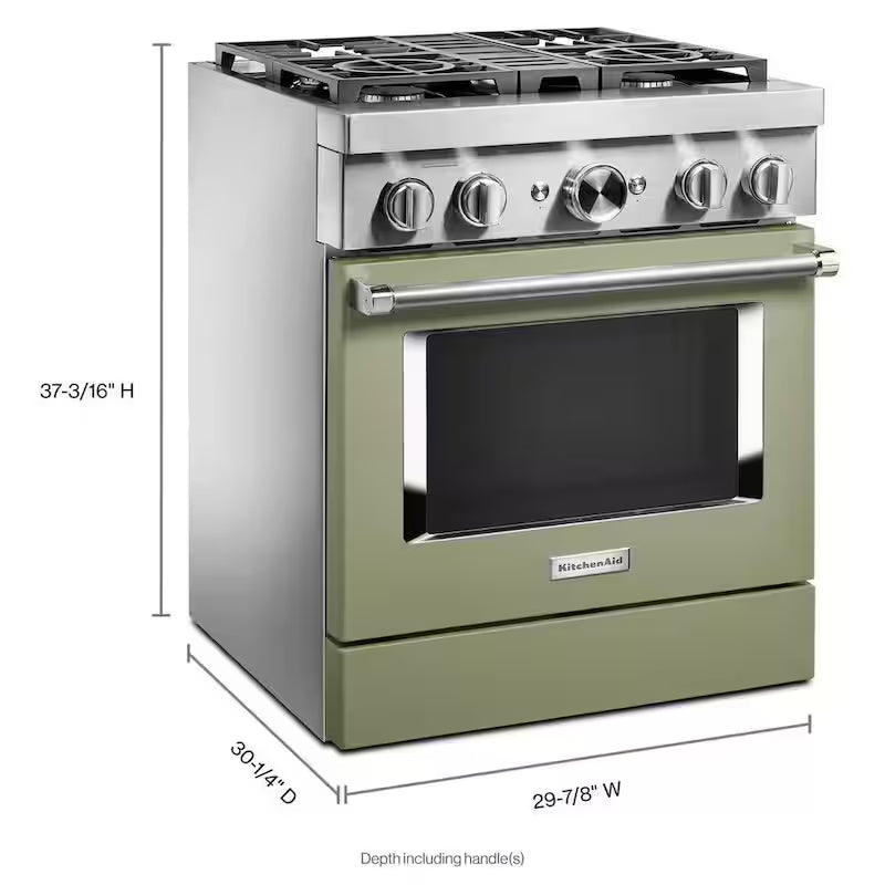 4 Burner Dual Fuel Freestanding Smart Range E374687