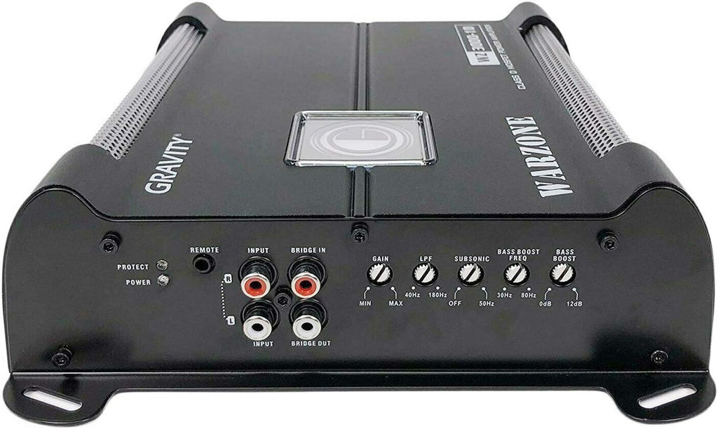 3000W Class D Car Amplifiers with Remote Sub Control W683