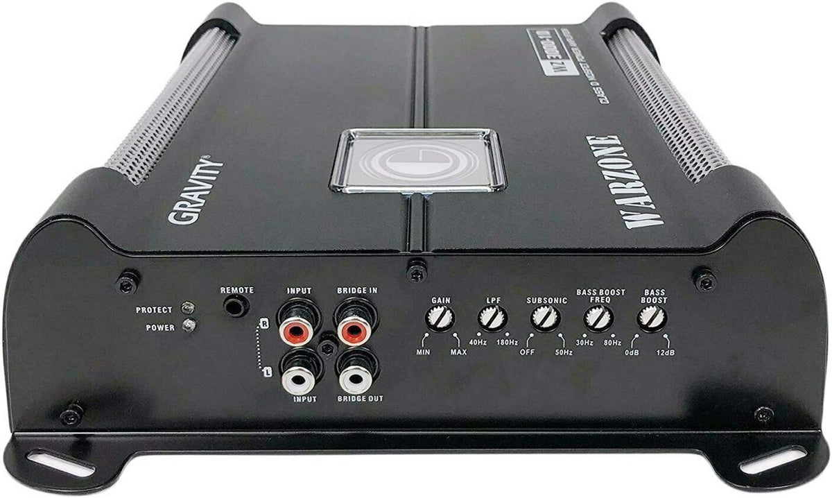 3000W Class D Car Amplifiers with Remote Sub Control W683