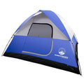 6-Person Water Resistant Dome Tent with Carry Bag W43386