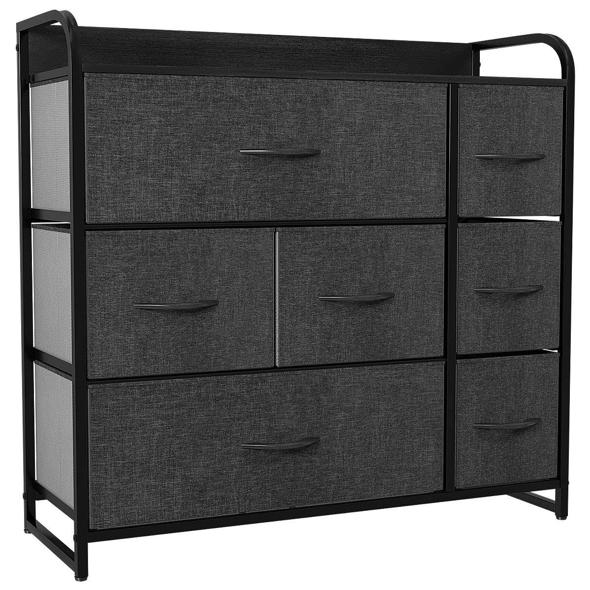 Fabric 7 Drawer Dresser L16674