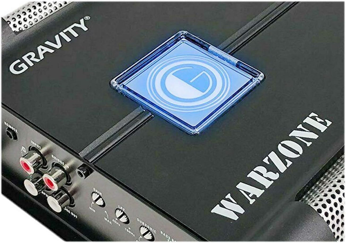 3000W Class D Car Amplifiers with Remote Sub Control W683