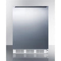 Built-In Undercounter Refrigerator-Freezer, White Cabinet G105