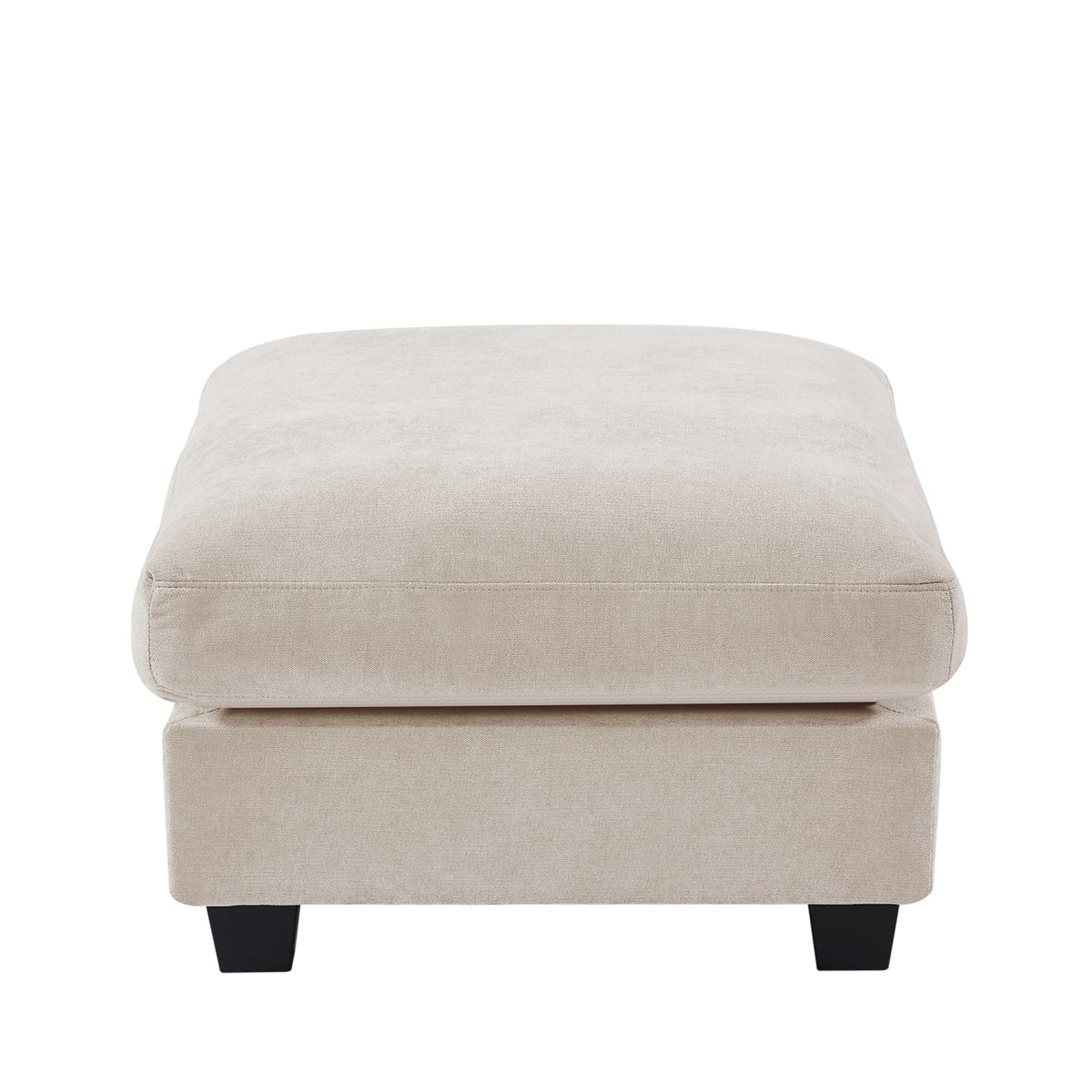 Beige 5 Seat L-Shape Sectional Sofa K699749