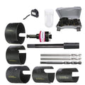 Carbide Tipped Hole Saw Kit 5 Pcs with Quick Change Mandrel X869796
