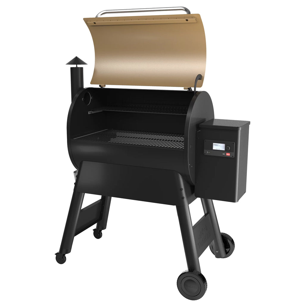 Black Wood Pellet Grill and Smoker O914257