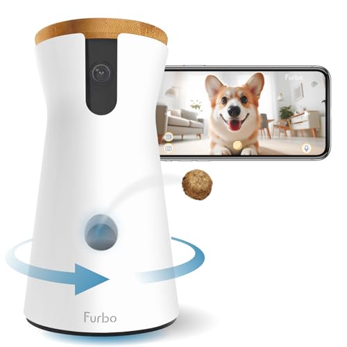 360° Cat Camera with Treat Dispenser and Speaker R9597