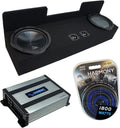 Dual 12 Sub Box Bundle with Amp I266
